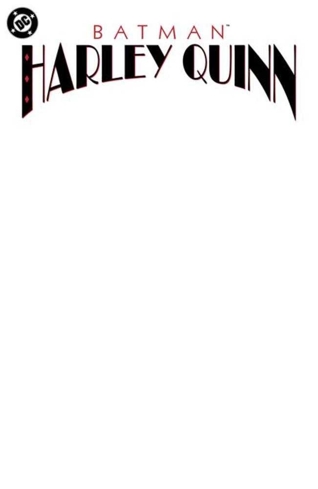 Batman Harley Quinn 1 Facsimile Edition Cover D Blank Variant - Walt's Comic Shop