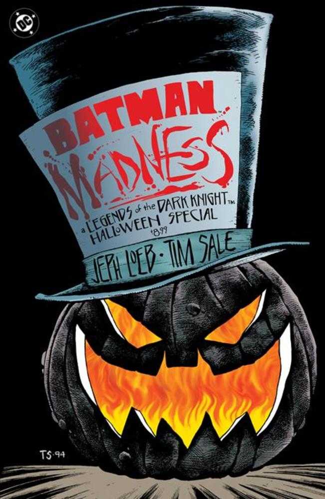 Batman Madness A Legends Of The Dark Knight Halloween Special Facsimile Edition 1 Cover B Tim Sale Foil Variant - Walt's Comic Shop