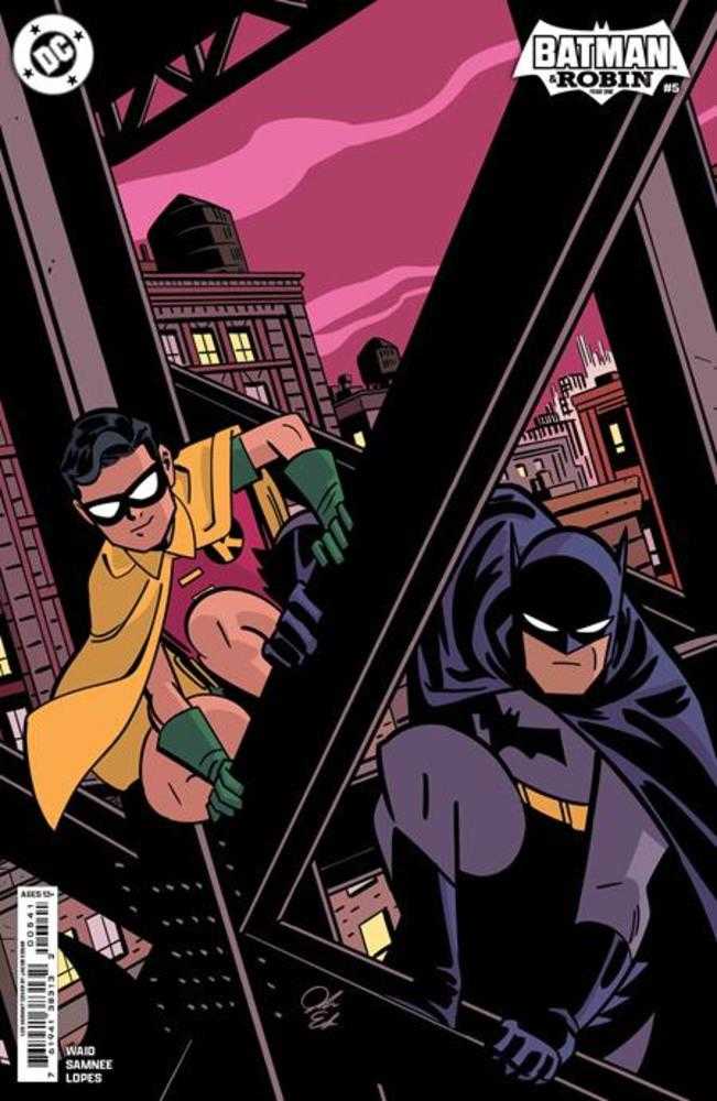 Batman & Robin Year One #5 (Of 12) Cover D 1 in 25 Jacob Edgar Card Stock Variant - Walt's Comic Shop