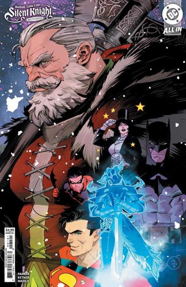 Batman Santa Claus Silent Knight Returns #1 (Of 5) Cover B Dan Mora Card Stock Variant - Walt's Comic Shop