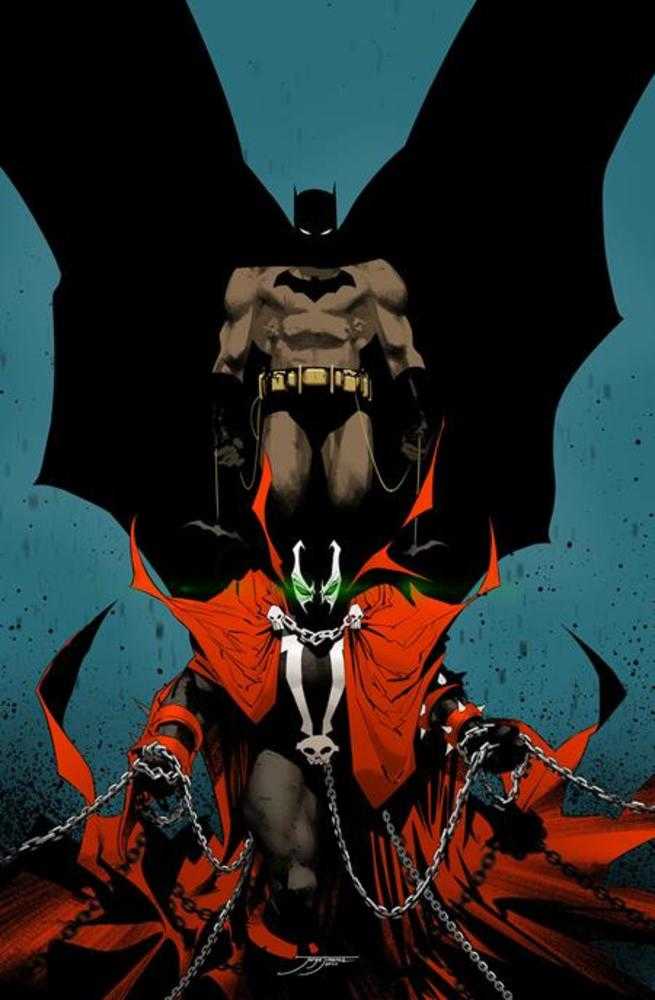 Batman Spawn 1 (One Shot) Cover S Jorge Jimenez Acetate Variant - Walt's Comic Shop