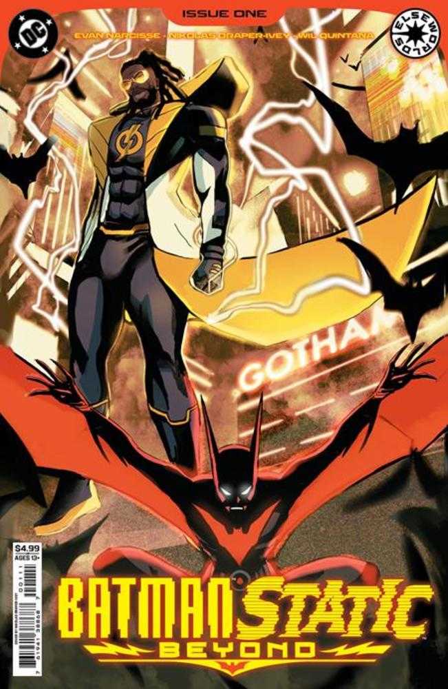 Batman Static Beyond 1 (Of 6) Cover A Nikolas Draper Ivey - Walt's Comic Shop