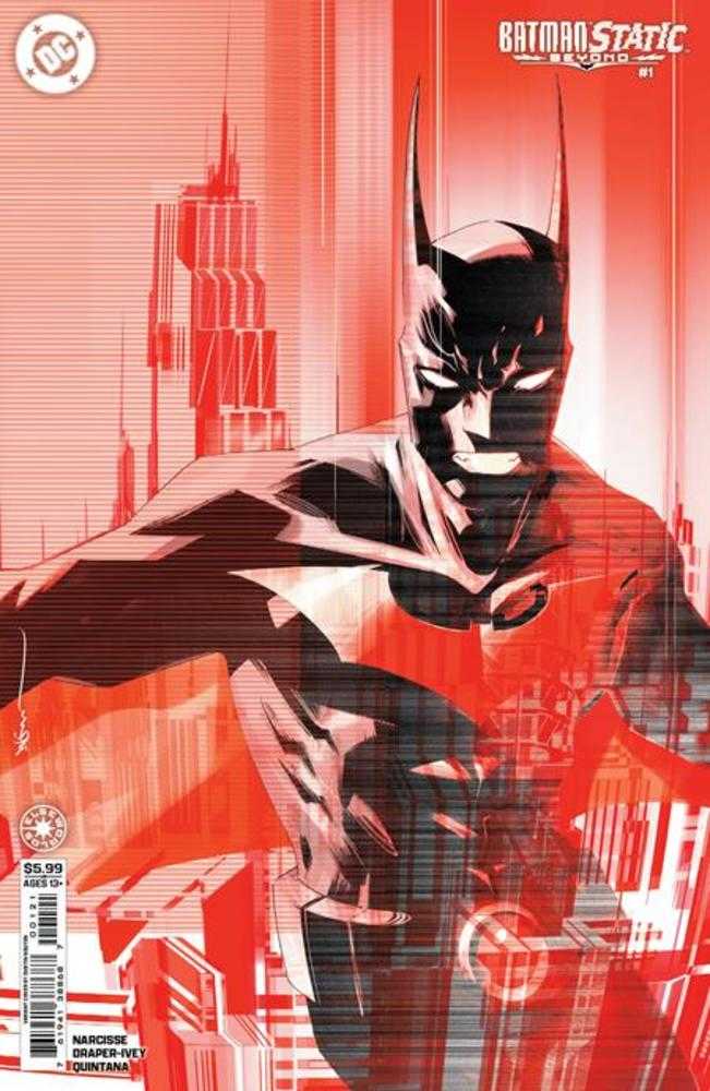 Batman Static Beyond 1 (Of 6) Cover B Dustin Nguyen Card Stock Variant - Walt's Comic Shop