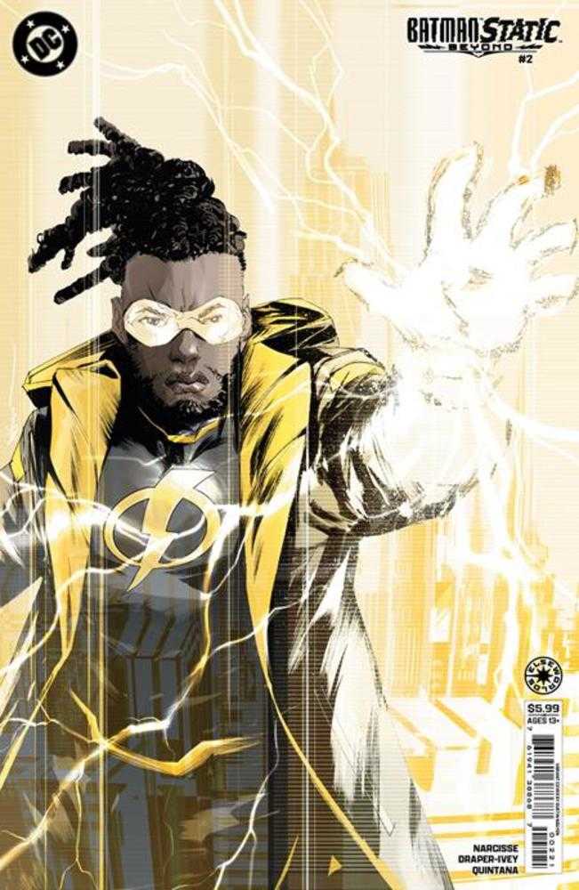 Batman Static Beyond 2 (Of 6) Cover B Dustin Nguyen Card Stock Variant - Walt's Comic Shop