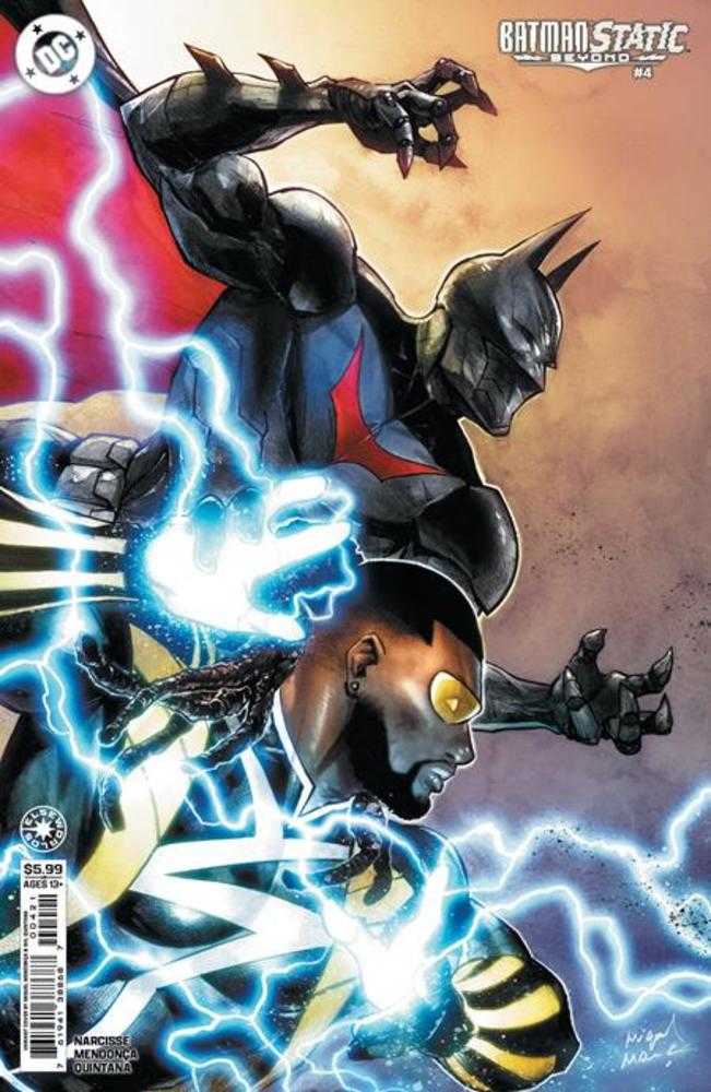 Batman Static Beyond 4 (Of 6) Cover B Miguel Mendonca Card Stock Variant - Walt's Comic Shop