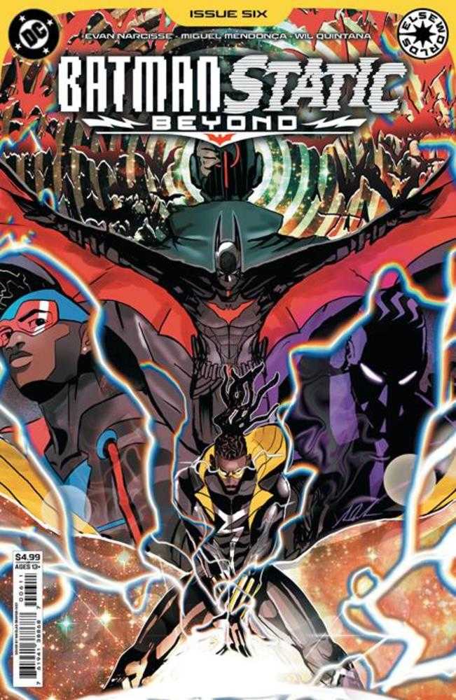 Batman Static Beyond 6 (Of 6) Cover A Nikolas Draper Ivey - Walt's Comic Shop