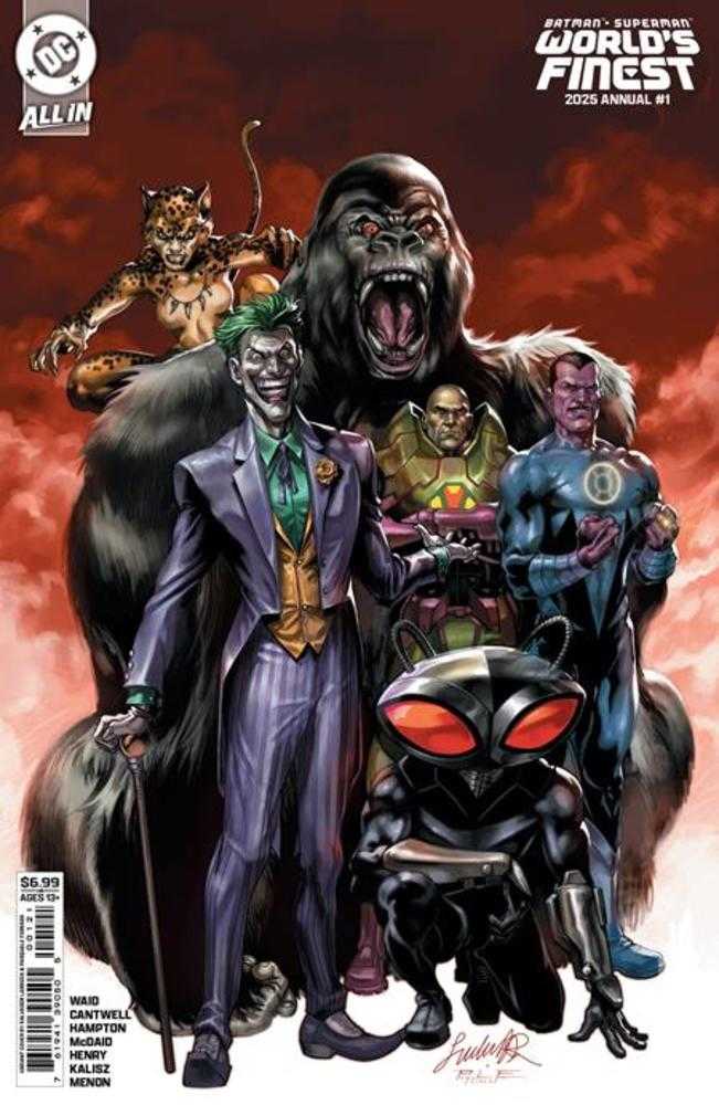 Batman Superman Worlds Finest 2025 Annual 1 (One Shot) Cover C Salvador Larroca Card Stock Variant (We Are Yesterday) - Walt's Comic Shop