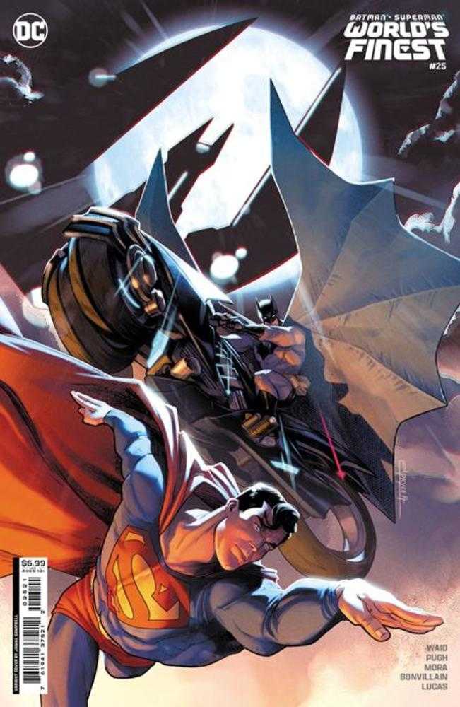 Batman Superman Worlds Finest #25 Cover B Jamal Campbell Card Stock Variant - Walt's Comic Shop