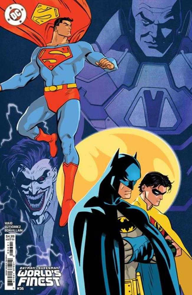 Batman Superman Worlds Finest #36 Cover B Tom Reilly Card Stock Variant - Walt's Comic Shop