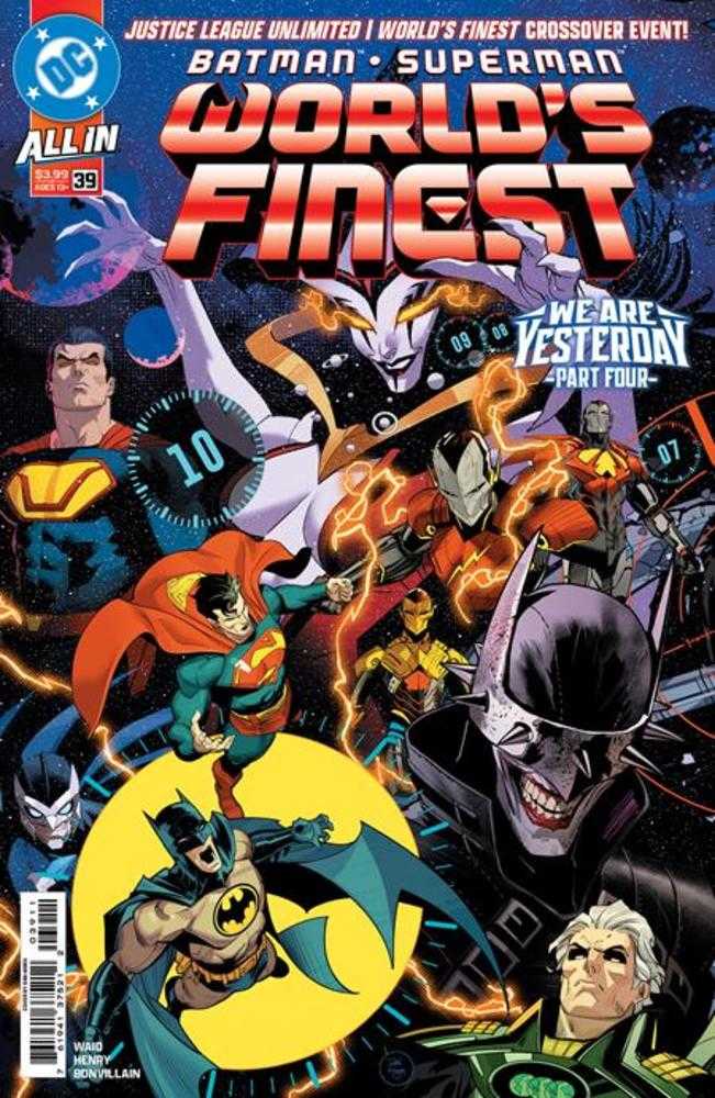 Batman Superman Worlds Finest 39 Cover A Dan Mora Connecting (We Are Yesterday) - Walt's Comic Shop