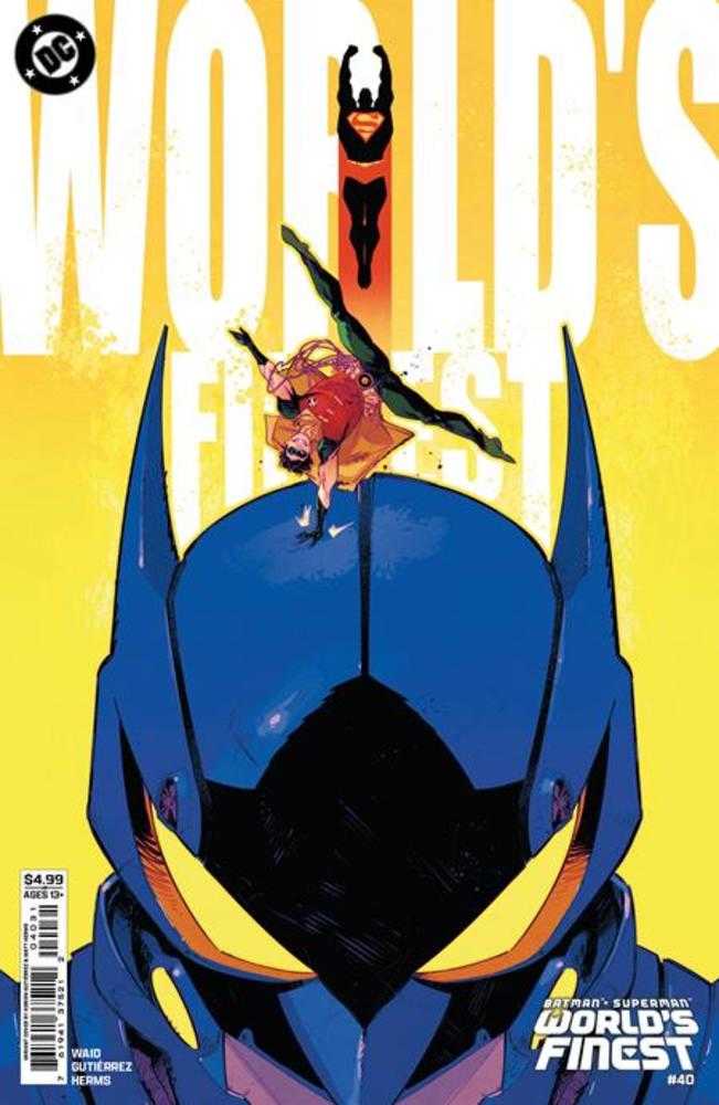 Batman Superman Worlds Finest 40 Cover C Adrian Gutierrez Card Stock Variant - Walt's Comic Shop