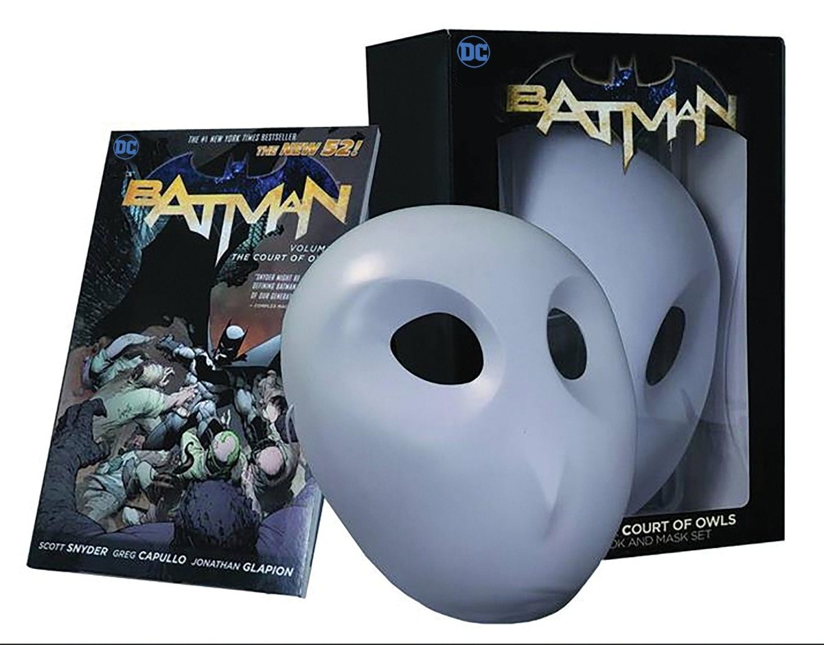 Batman: The Court Of Owls Mask And Book Set - Walt's Comic Shop