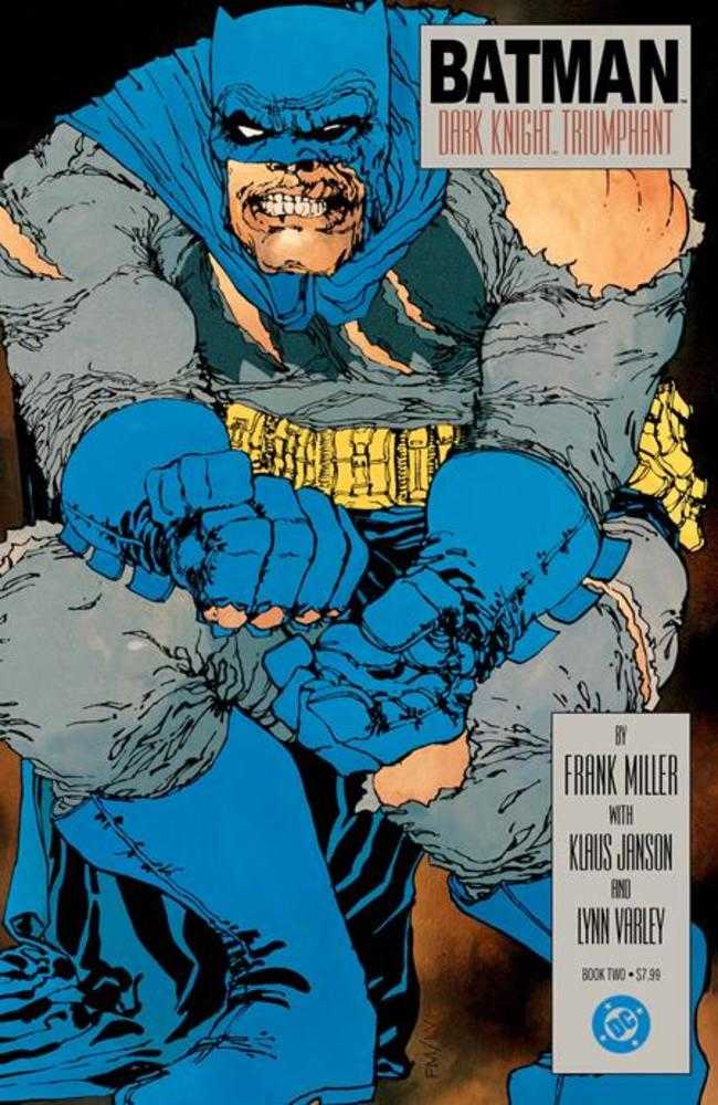 Batman The Dark Knight Returns 2 (Of 4) Facsimile Edition Cover B Frank Miller Foil Variant - Walt's Comic Shop