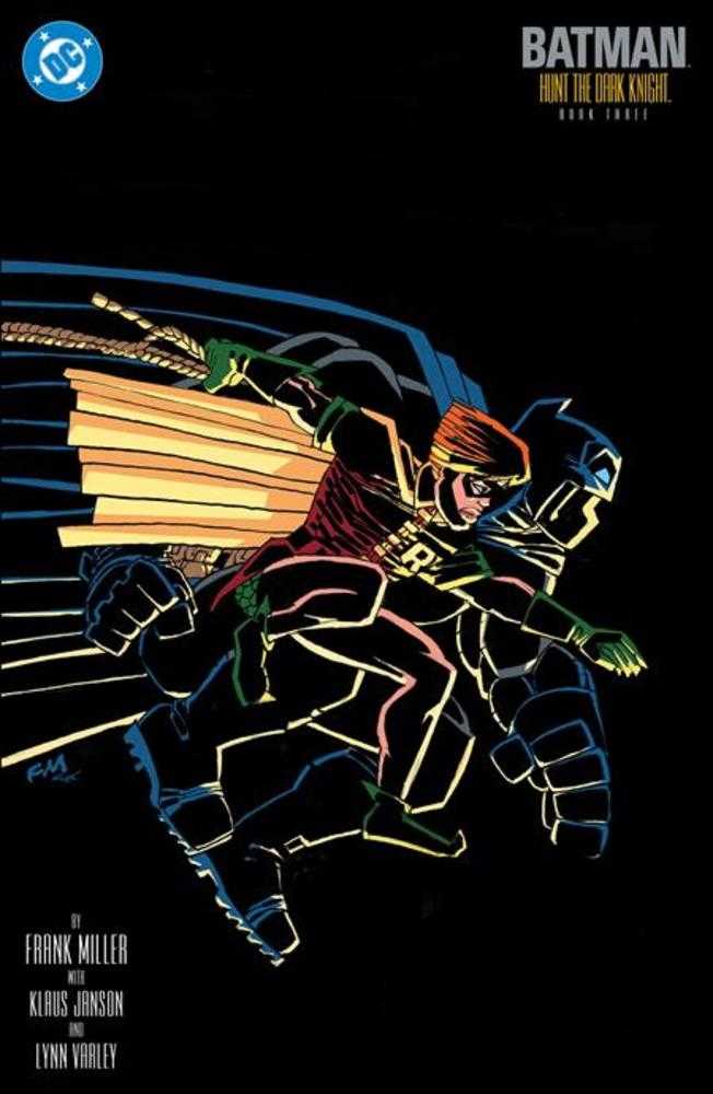 Batman The Dark Knight Returns 3 (Of 4) Facsimile Edition Cover D Frank Miller Card Stock Variant - Walt's Comic Shop