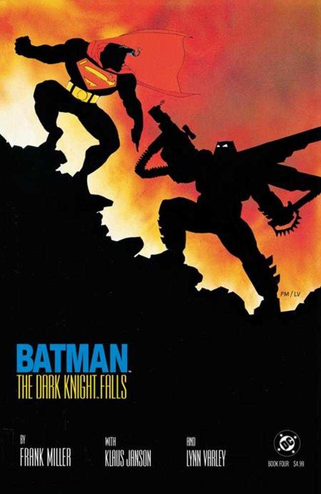 Batman The Dark Knight Returns 4 (Of 4) Facsimile Edition Cover A Frank Miller - Walt's Comic Shop