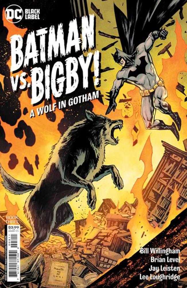 Batman vs Bigby A Wolf In Gotham 3 (Of 6) Cover A Yanick Paquette (Mature) - Walt's Comic Shop