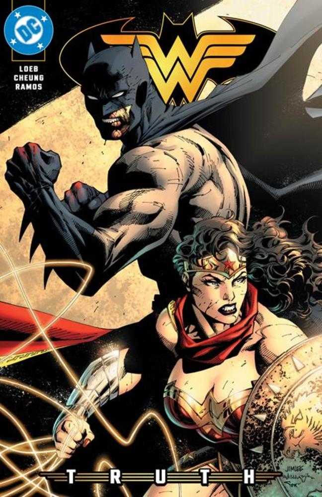 Batman Wonder Woman Truth 1 (One Shot) Cover B Jim Lee Card Variant - Walt's Comic Shop
