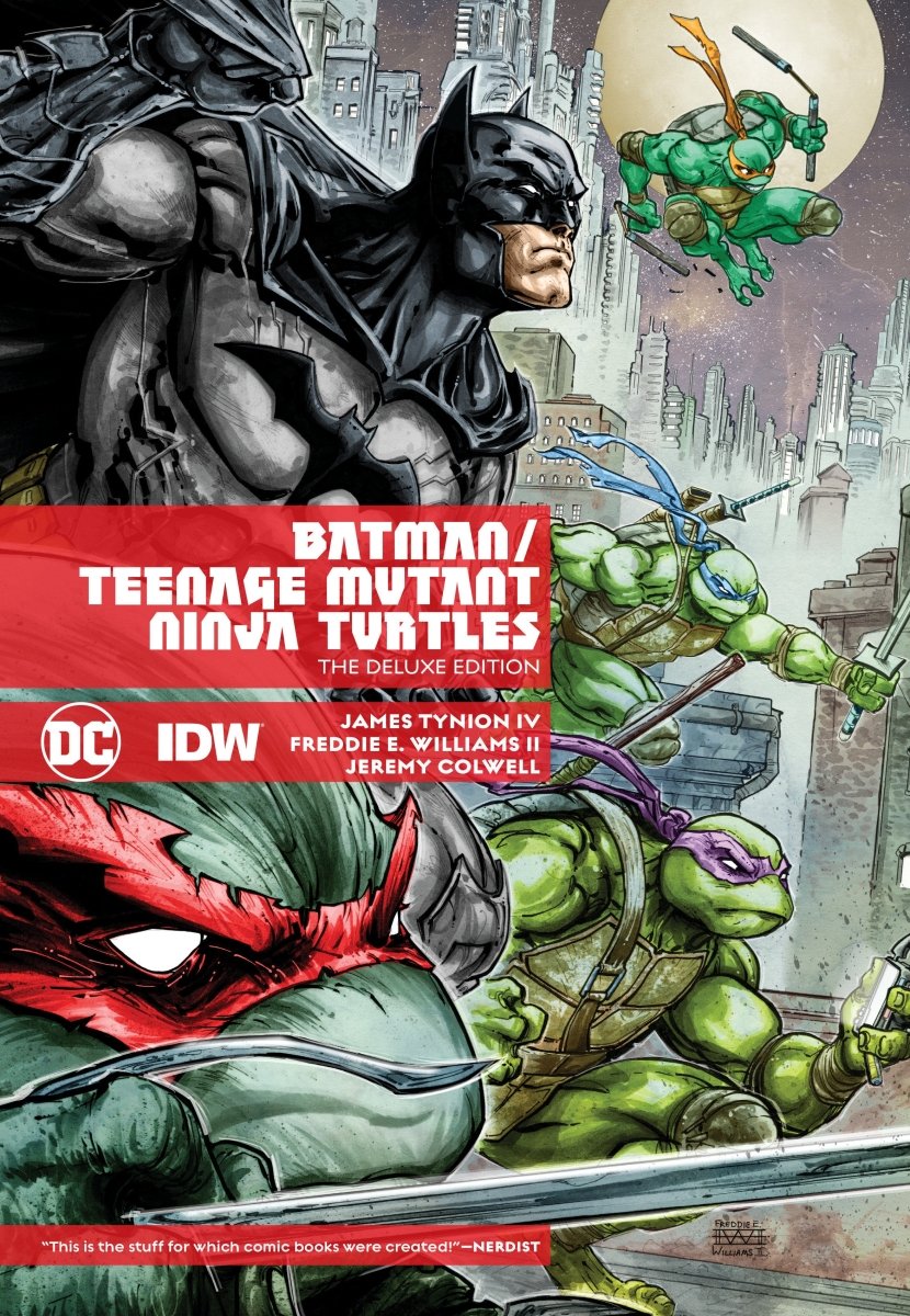 Batman/Teenage Mutant Ninja Turtles Deluxe Edition HC (New Edition) *PRE - ORDER* - Walt's Comic Shop