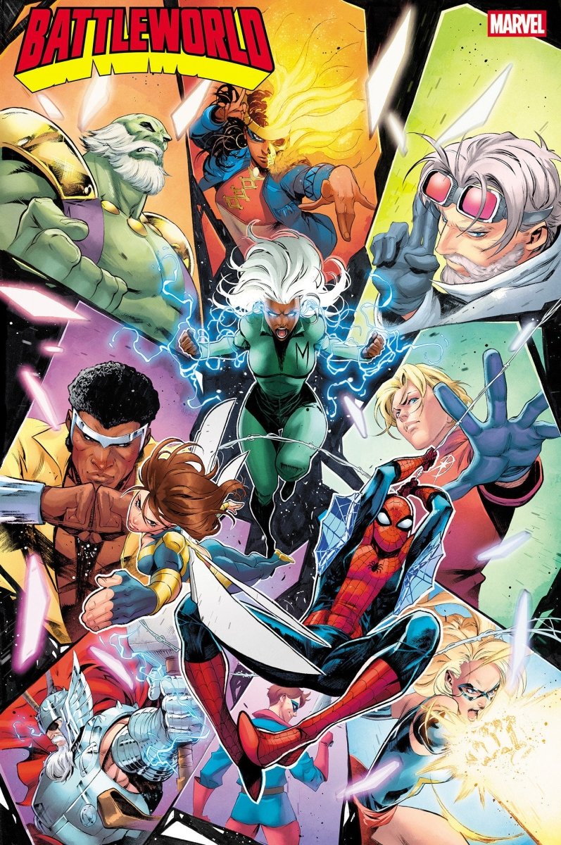 Battleworld 1 Iban Coello Foil Variant - Walt's Comic Shop