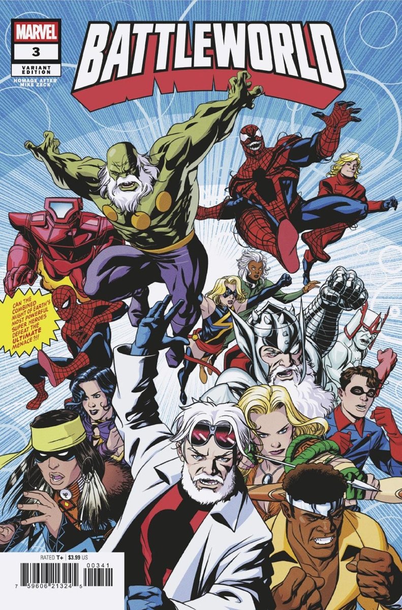 Battleworld 3 Mike McKone Homage Variant - Walt's Comic Shop