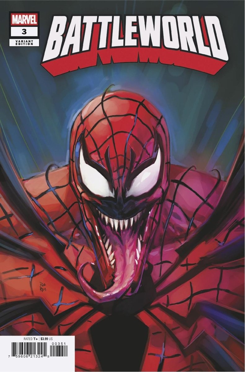 Battleworld 3 Rod Reis Venom 252 Variant - Walt's Comic Shop