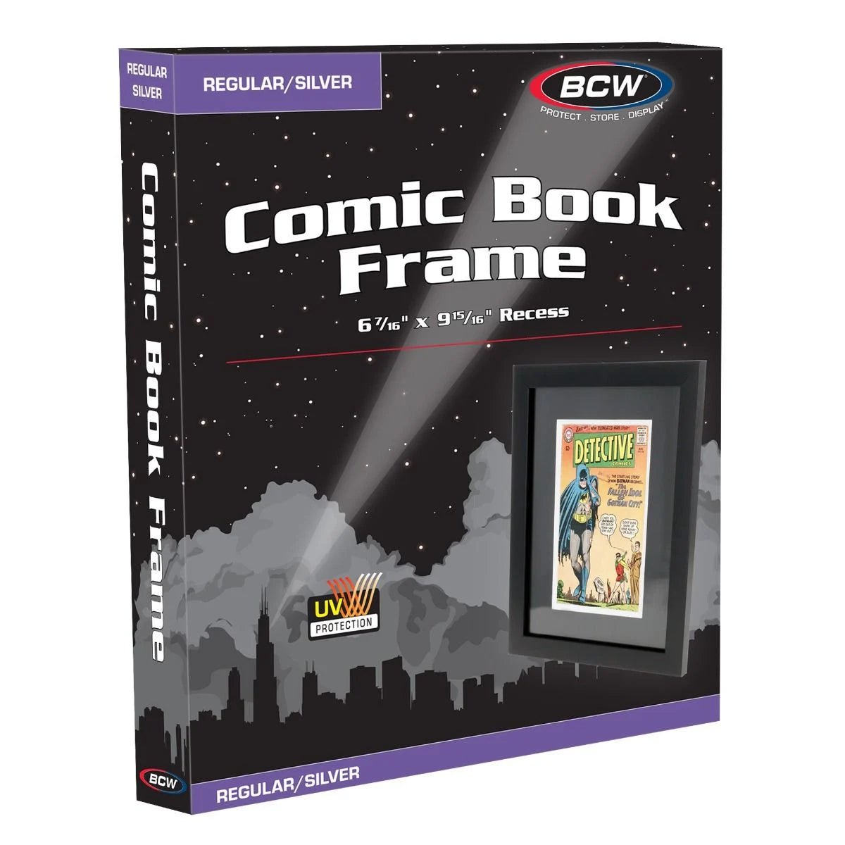 BCW Comic Book Frame for Silver Age (Wood, UV Protection) - Walt's Comic Shop