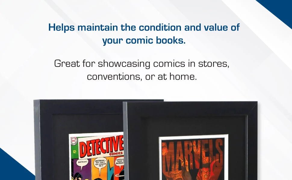BCW Comic Book Frame for Silver Age (Wood, UV Protection) - Walt's Comic Shop
