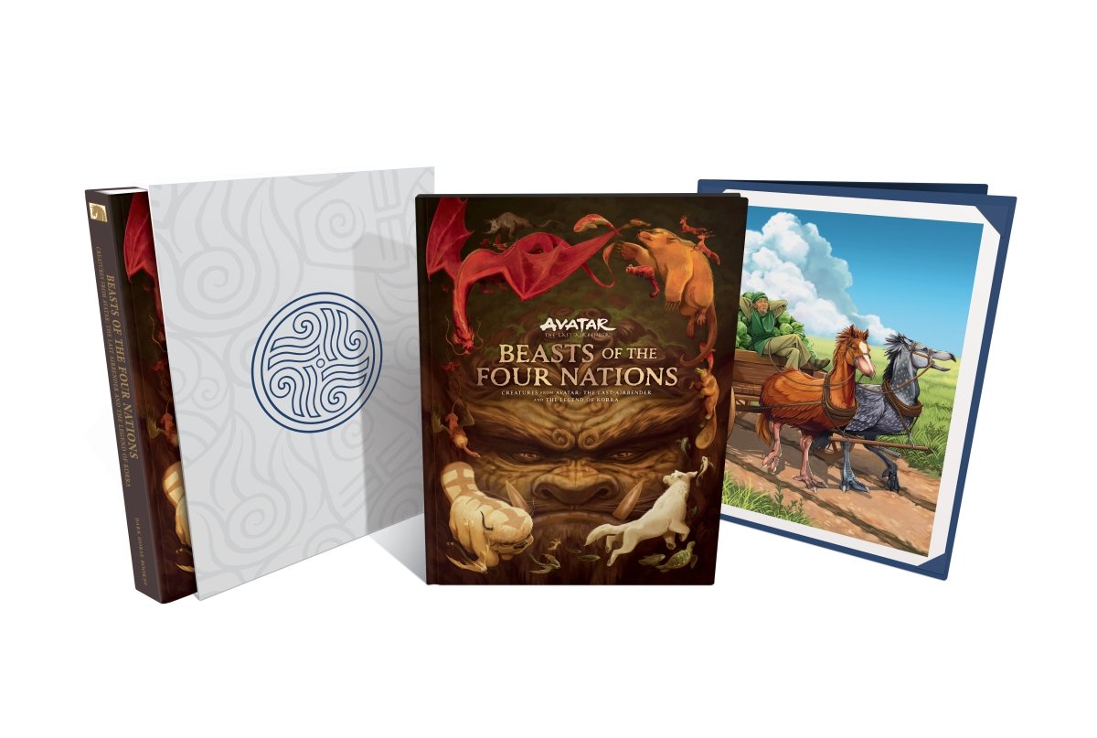 Beasts Of The Four Nations: Creatures From Avatar: The Last Airbender And The Legend Of Korra (Deluxe Edition) HC *PRE - ORDER* - Walt's Comic Shop