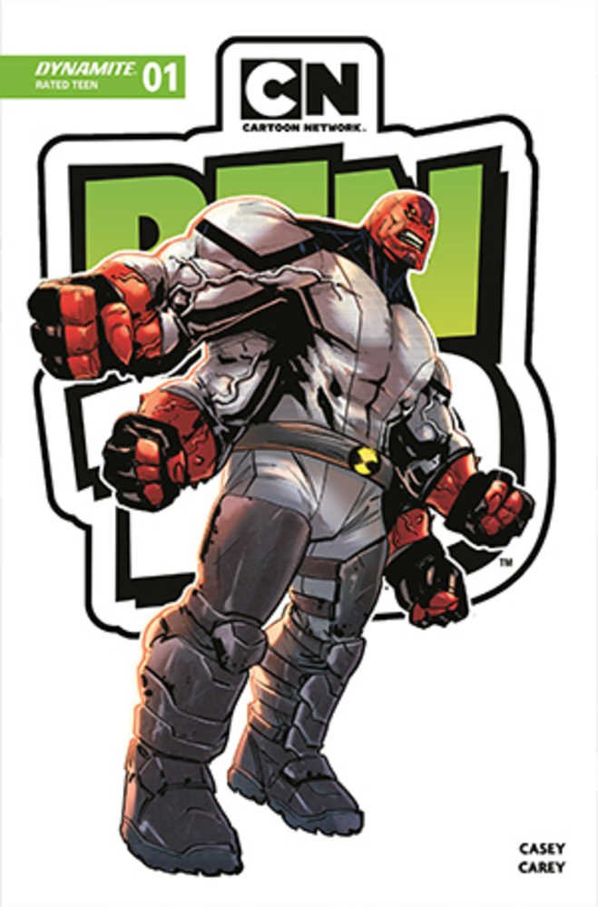 Ben 10 1 2nd Printing Cover B Robert Carey Full Art 1:10 Ratio Variant *one copy per customer* - Walt's Comic Shop