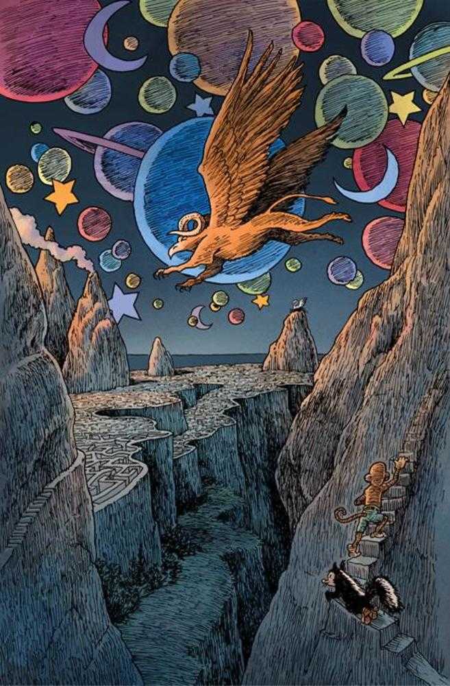 Beyond Megalith 0 Cover B Tony Millionaire Full Art 1:20 Ratio Variant - Walt's Comic Shop