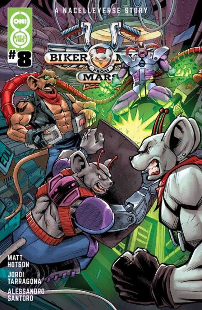Biker Mice From Mars (2025) 8 Cover A Edu Souza - Walt's Comic Shop