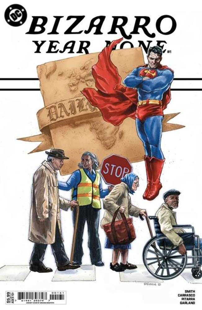 Bizarro Year None 1 (Of 4) Cover F Ibrahim Moustafa Card Stock Variant - Walt's Comic Shop
