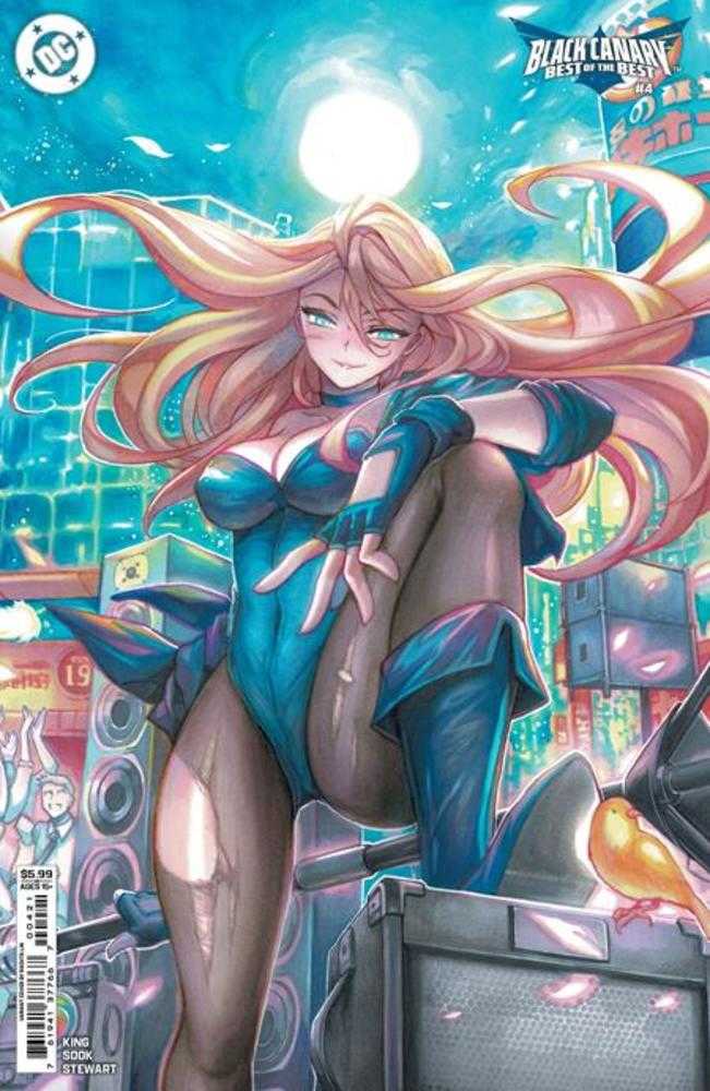 Black Canary Best Of The Best #4 (Of 6) Cover B Rachta Lin Card Stock Variant - Walt's Comic Shop