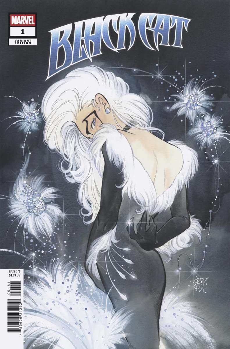 Black Cat #1 桃桃子 エクスクルーシブ表紙 アメコミリーフ Black Cat #1 Peach Momoko Variant *one copy per customer* - Walt's