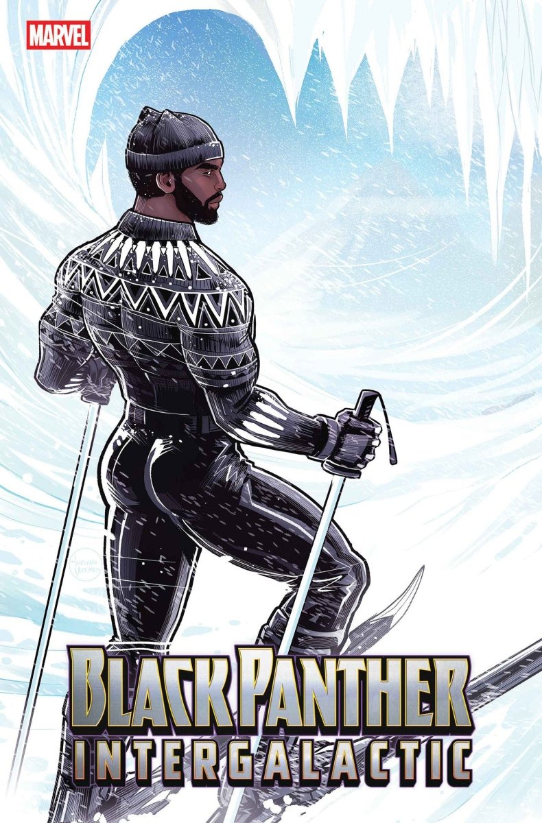 Black Panther: Intergalactic 1 Luciano Vecchio Winter Break Variant - Walt's Comic Shop