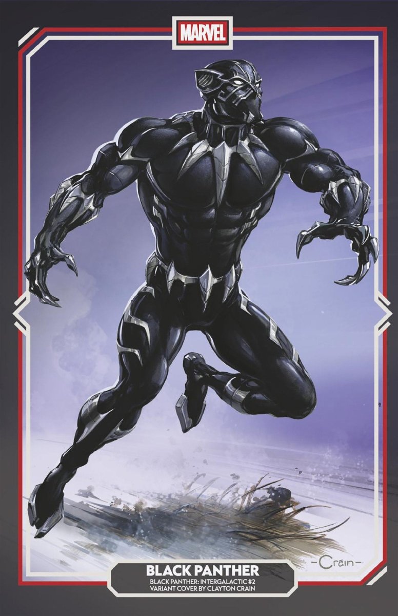 Black Panther: Intergalactic 2 Clayton Crain Variant - Walt's Comic Shop