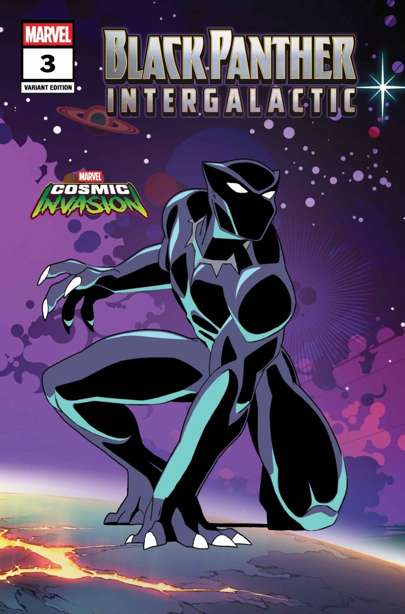 Black Panther: Intergalactic 3 Marvel Cosmic Invasion Variant - Walt's Comic Shop