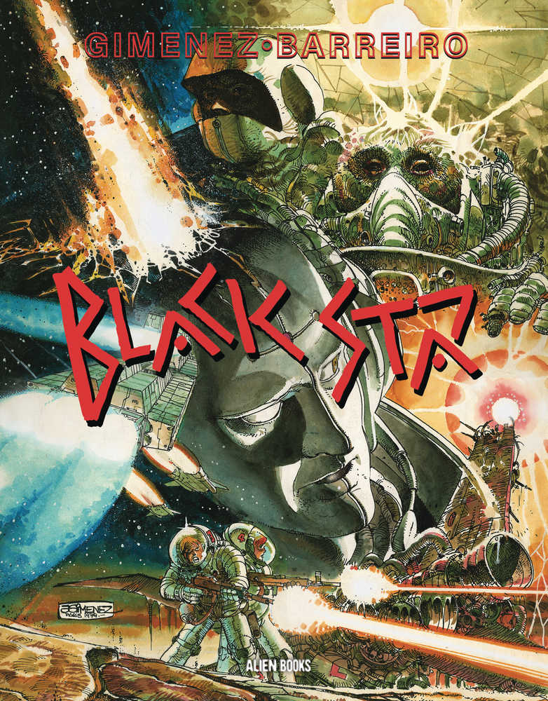Black Star Graphic Novel Cover B Gimenez - Walt's Comic Shop