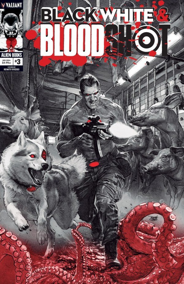 Black White & Bloodshot #3 (Of 4) Cover A Guedes (Mature) - Walt's Comic Shop
