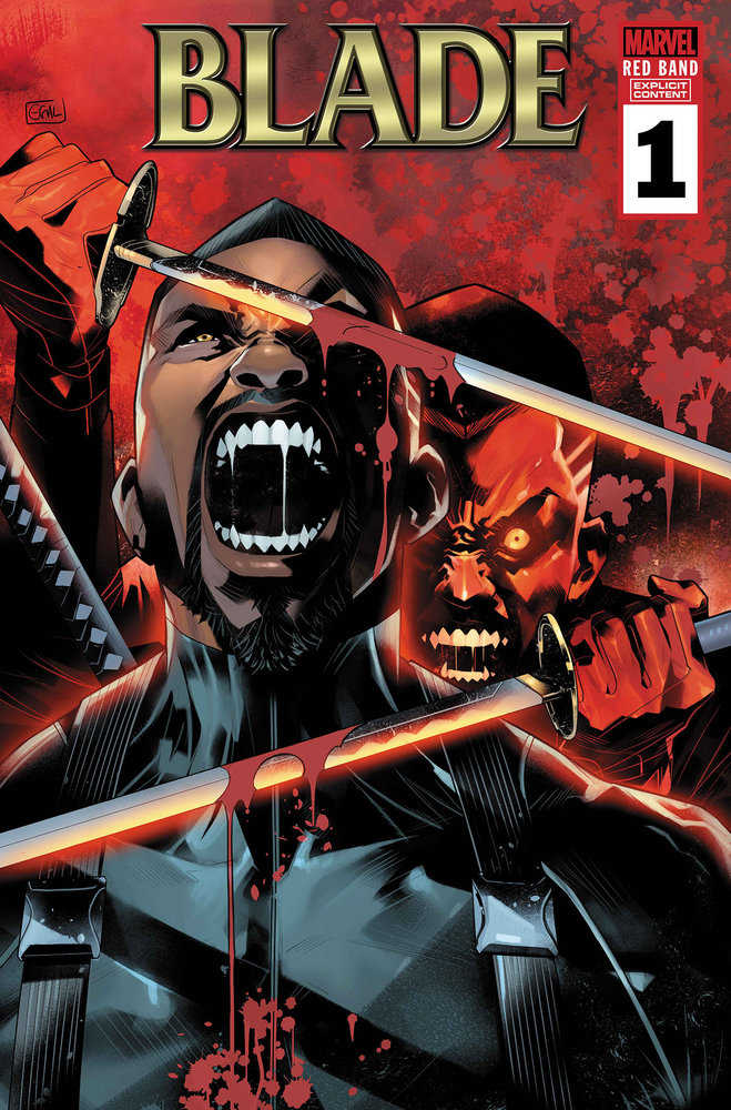 Blade Red Band #1 (Of 5) 25 Copy Variant Edition Edwin Galmon Variant (Poly - Walt's Comic Shop