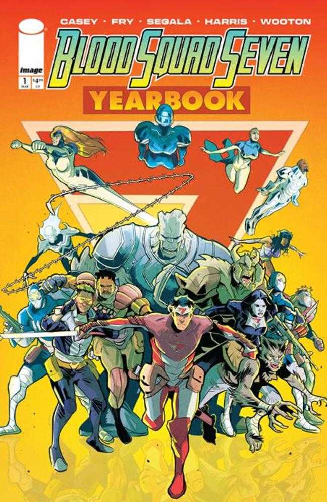 Blood Squad Seven Yearbook 1 Cover A Paul Fry (Mature) - Walt's Comic Shop