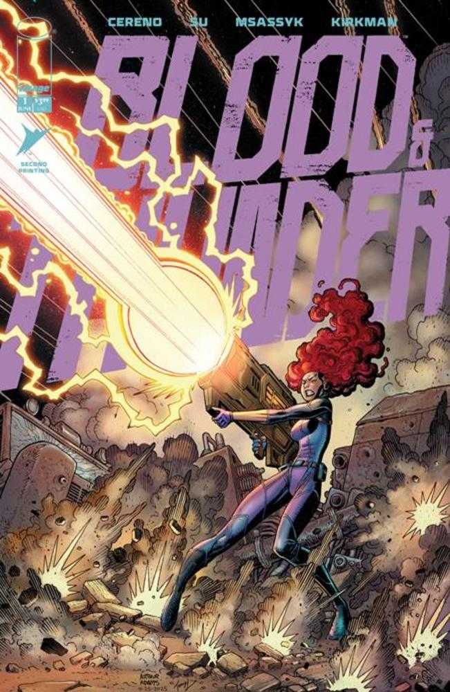 Blood & Thunder 1 2nd Print Cover A Arthur Adams & Tanya Lehoux Variant (Mature) - Walt's Comic Shop