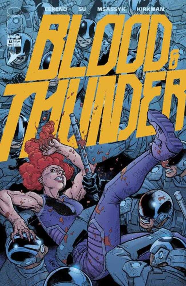 Blood & Thunder 13 Cover A Ej Su & Dee Cunniffe (Mature) - Walt's Comic Shop