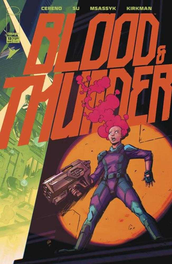 Blood & Thunder 13 Cover B Nick Roche & Josh Burcham Variant (Mature) - Walt's Comic Shop