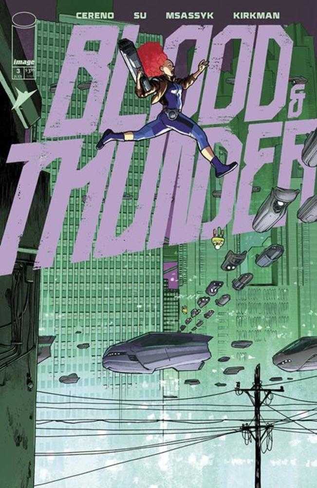 Blood & Thunder 3 Cover B David Lopez Variant (Mature) - Walt's Comic Shop