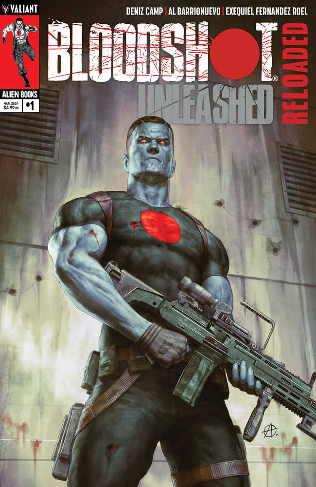 Bloodshot Unleashed Reloaded #1 (Of 4) Cover A Alessio (Mature) - Walt's Comic Shop