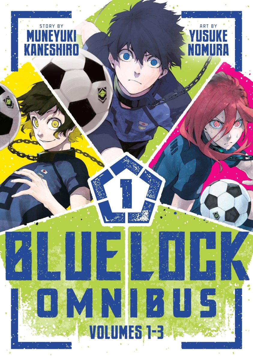 Blue Lock Omnibus 1 (Vol. 1 - 3) *PRE - ORDER* - Walt's Comic Shop