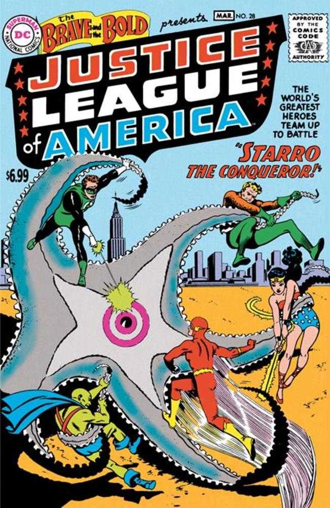 Brave And The Bold 28 Facsimile Edition Cover B Mike Sekowsky Foil Variant (2026 Edition) - Walt's Comic Shop