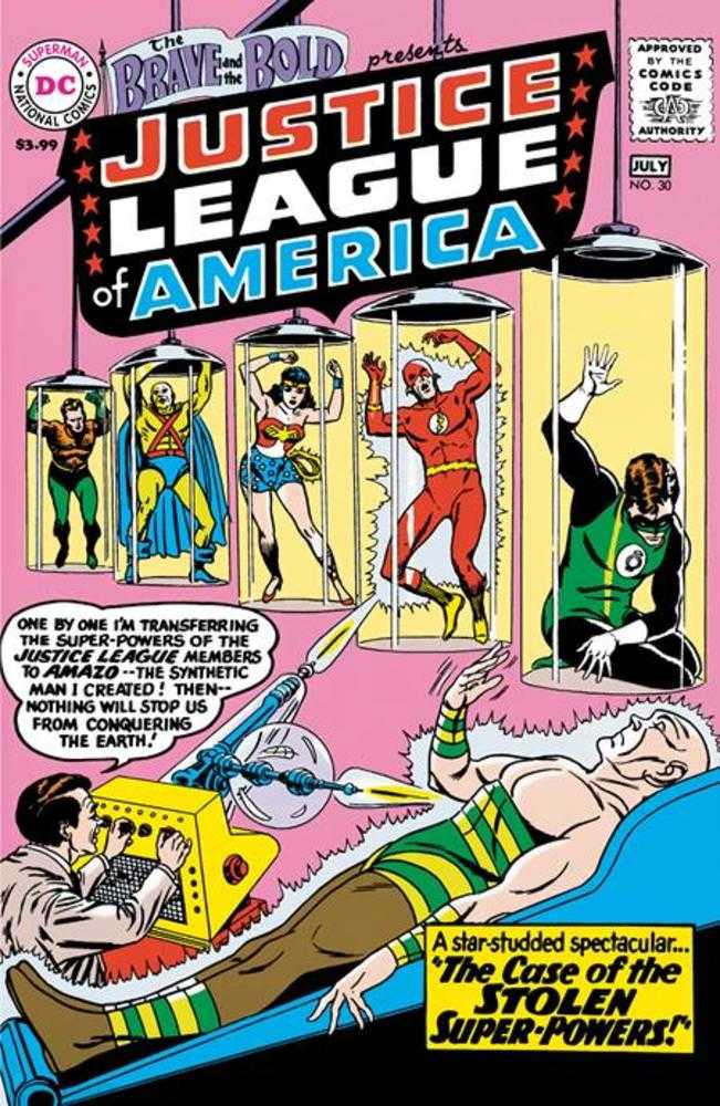 Brave And The Bold #30 Facsimile Edition Cover A Mike Sekowsky & Murphy Anderson - Walt's Comic Shop