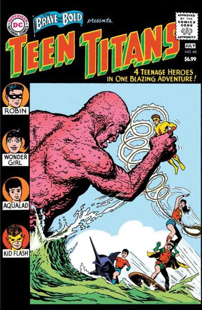Brave And The Bold #60 Facsimile Edition Cover B Nick Cardy Foil Variant - Walt's Comic Shop
